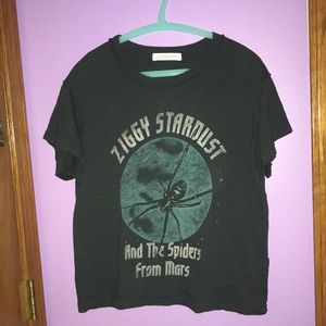 Daydreamer Ziggy Stardust and the Spider from Mars Girlfriend Tee